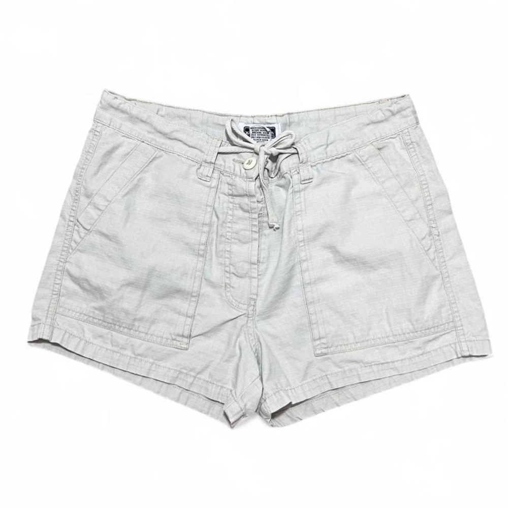 Vintage Y2K Xhilaration Cargo Shorts Womens Size 7 Cotton High‎ Rise Grunge